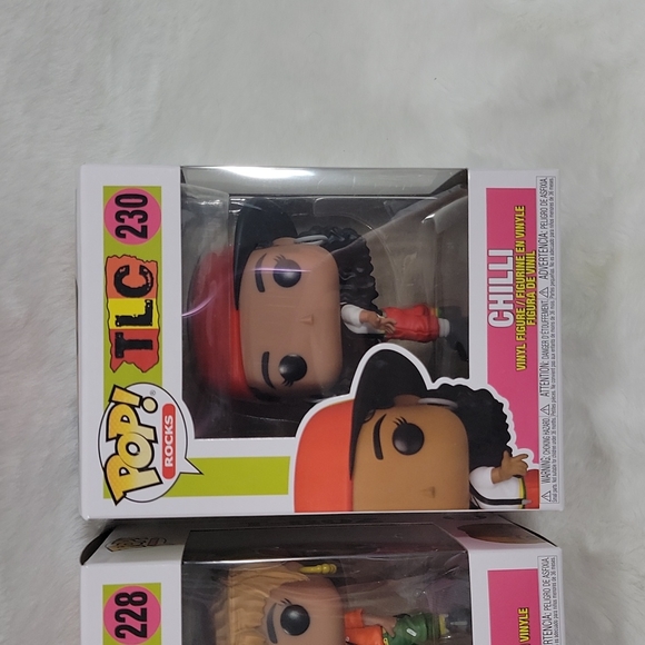 Funko Pop Rocks TLC T-Boz, Left Eye, Chili 228 229 230 - Picture 4 of 6